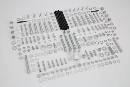 Colony Stock Style Hardware Kit for Harley Davidson FL and FX Models, Cadmium Finish by Colony