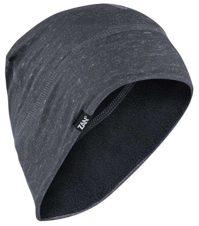 Bobster WHLF410 ZAN Helmet Liner/Beanie SportFlex UPF50+ Fleece in Charcoal