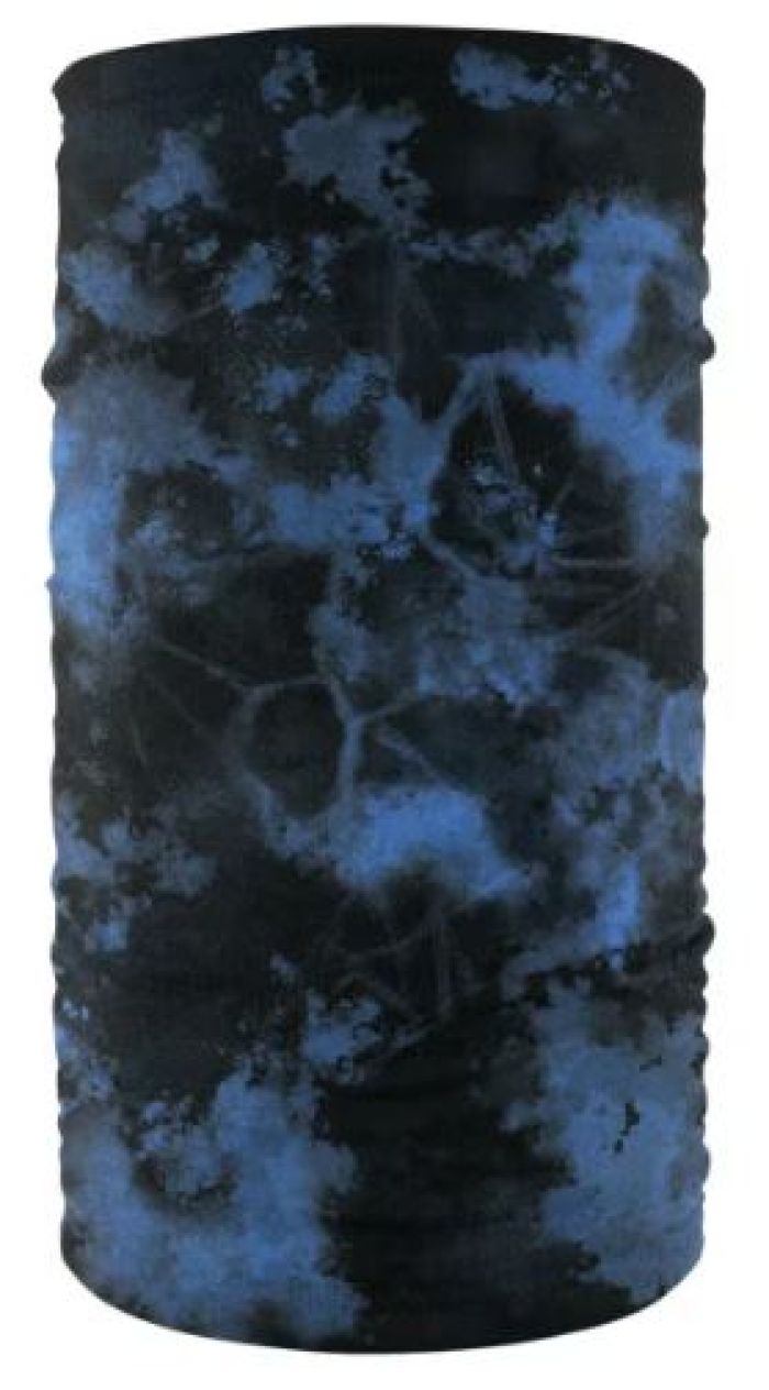 Bobster TF775 Zan Motley Tube Fleece Lined Black & Blue Tie Dye