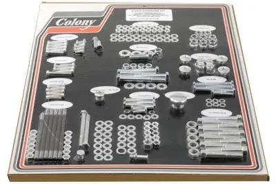Colony Stock Style Hardware Kit Standard Cadmium for Harley Davidson FL and FX (1979-1980) by Colony