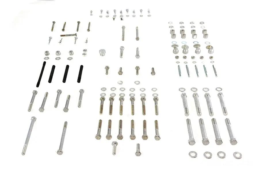 Colony Stock Style Hardware Kit Cadmium for Harley Davidson XLCH (1957-1966) by Colony