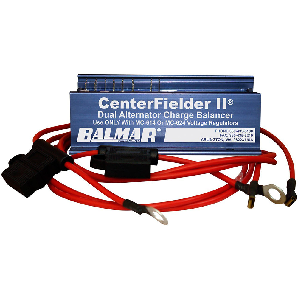 Balmar Centerfielder II CFII-12/24 12/24V Battery Combiner with Wires for Twin Engines