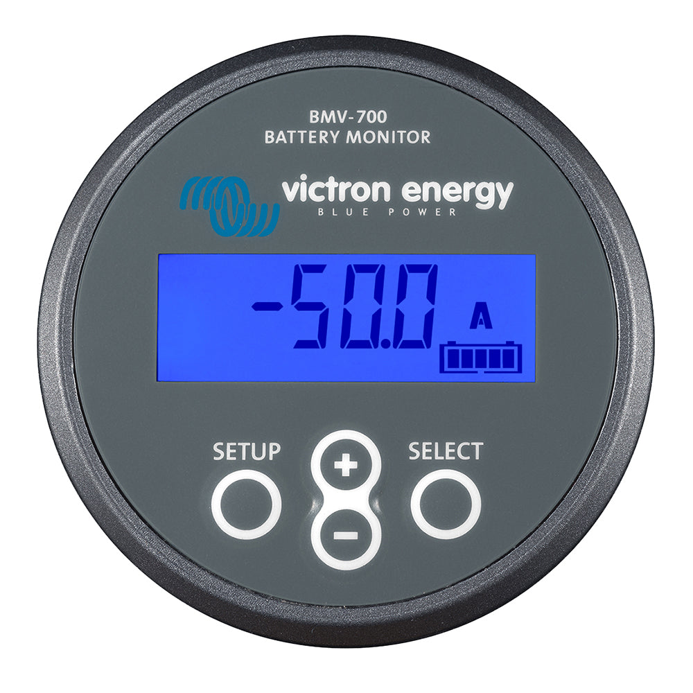 Victron Energy BMV-700 Battery Monitor for Precise State of Charge and Power Management