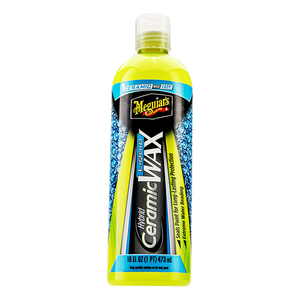 Meguiar's Hybrid Ceramic Liquid Wax 16oz - Long-Lasting Paint Protection with Advanced SiO2 Technology