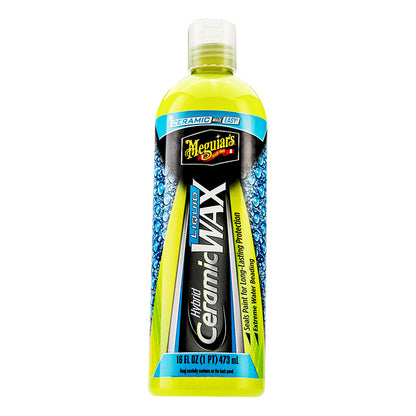 Meguiar's Hybrid Ceramic Liquid Wax 16oz - Long-Lasting Paint Protection with Advanced SiO2 Technology