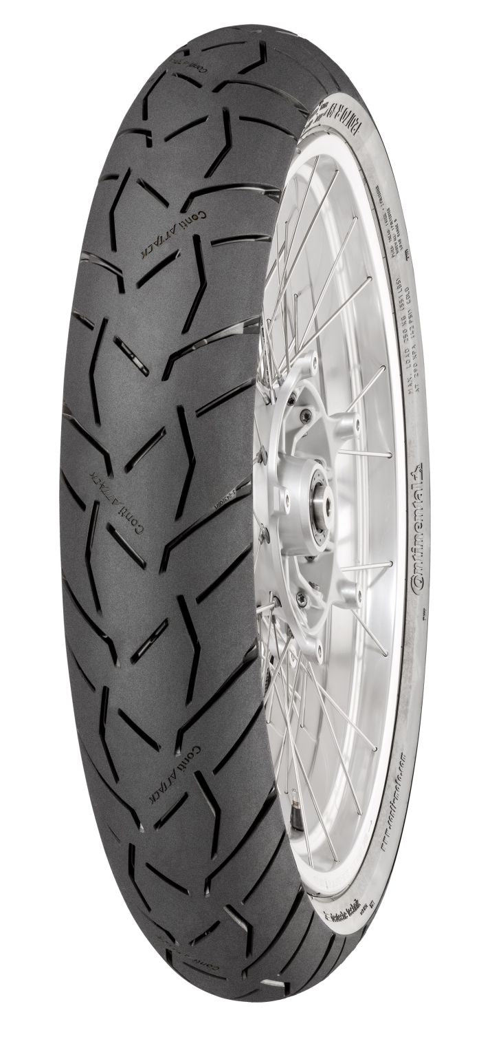 Continental Conti Trail Attack 3 120/70R19 Motorcycle Tire - Durable and Reliable Performance