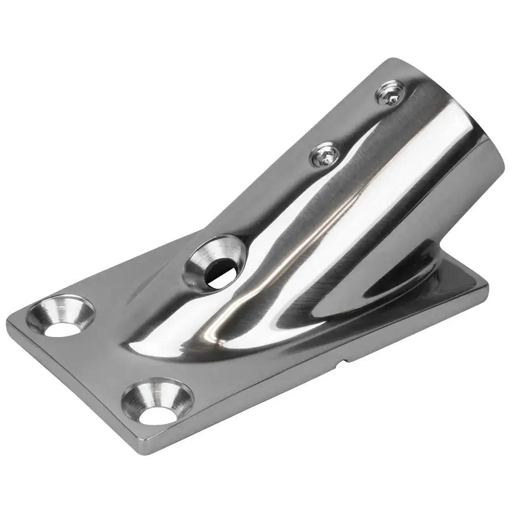 Sea-Dog Rail Base Fitting Rectangular Base 30 - 316 Stainless Steel, Part #281301-1 by Sea-Dog