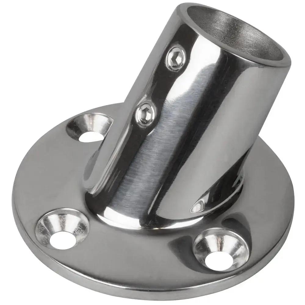 Sea-Dog Rail Base Fitting 2-3/4-Inch Round Base in 316 Stainless Steel – Part Number 280601-1 by Sea-Dog