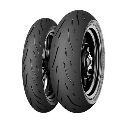 Continental Conti SportAttack 5 120/70ZR17 M/C (58W) Tire - High-Performance Motorcycle Tire
