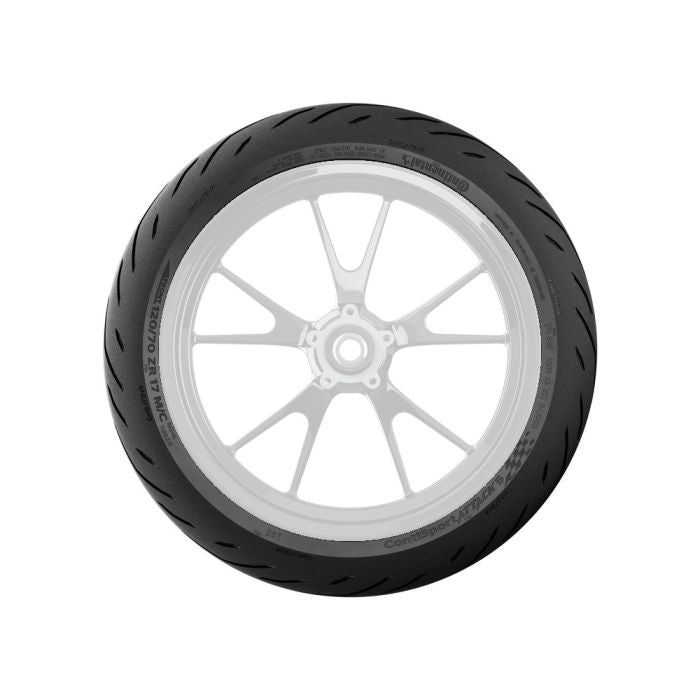 Continental Conti SportAttack 5 120/70ZR17 M/C (58W) Tire - High-Performance Motorcycle Tire