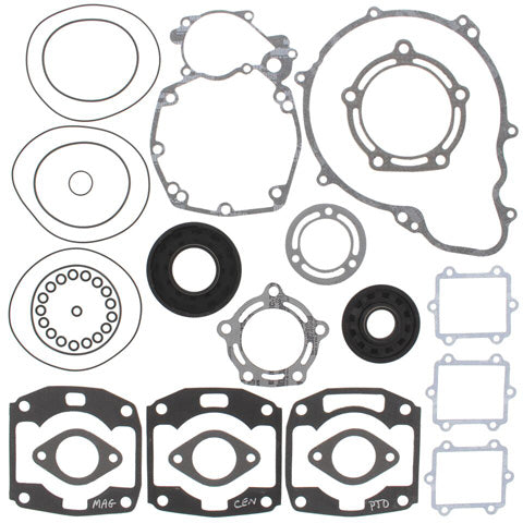 Vertex Complete Gasket Kit with Oil Seals - Part Number 611502