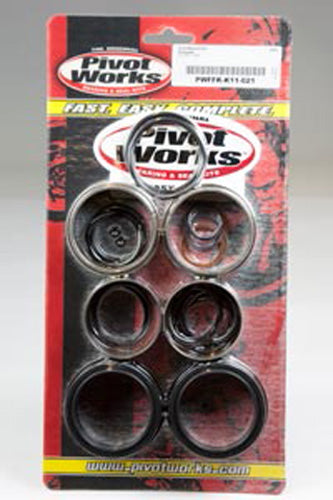 Pivot Works Fork Rebuild Kit for Kawasaki Bikes - Part Number PWFFK-K11-021