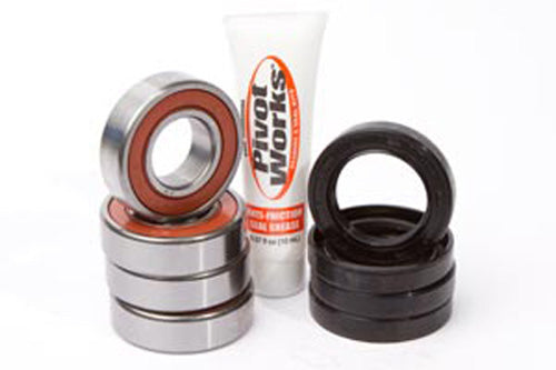 Pivot Works Front Wheel Bearing Kit for Honda ATV - Part Number PWFWK-H24-000