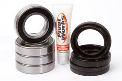 Pivot Works Front Wheel Bearing Kit for Suzuki ATV – Part Number PWFWK-S12-500