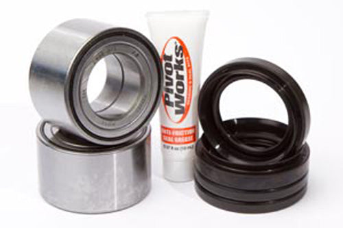 Pivot Works Front Wheel Bearing Kit for Suzuki ATV - Part Number PWFWK-S17-700