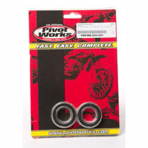 Pivot Works Front Wheel Bearing Kit for Gas Gas Bikes - Part Number PWFWK-G04-001