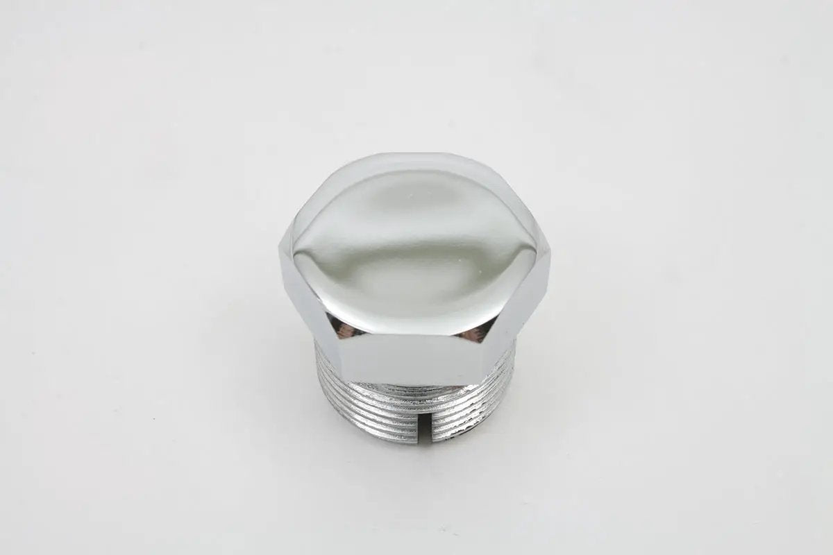 Colony Chrome Transmission Oil Plug for Harley Davidson EL and UL Models - Part 8406-1 by Colony