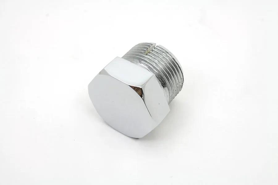 Colony Chrome Transmission Oil Plug for Harley Davidson EL and UL Models - Part 8406-1 by Colony
