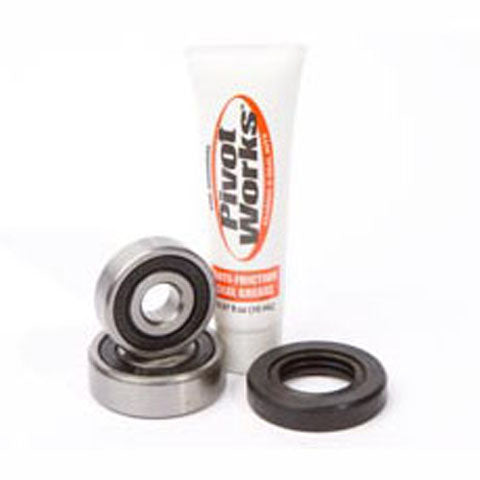 Pivot Works Front Wheel Bearing Kit for Kawasaki Bikes - Part Number PWFWK-K14-006