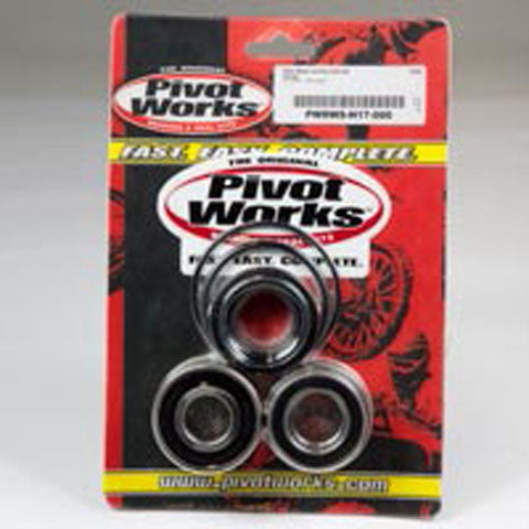 Pivot Works Rear Wheel and Seal Kit for Honda Street Bikes - Part PWRWS-H17-000