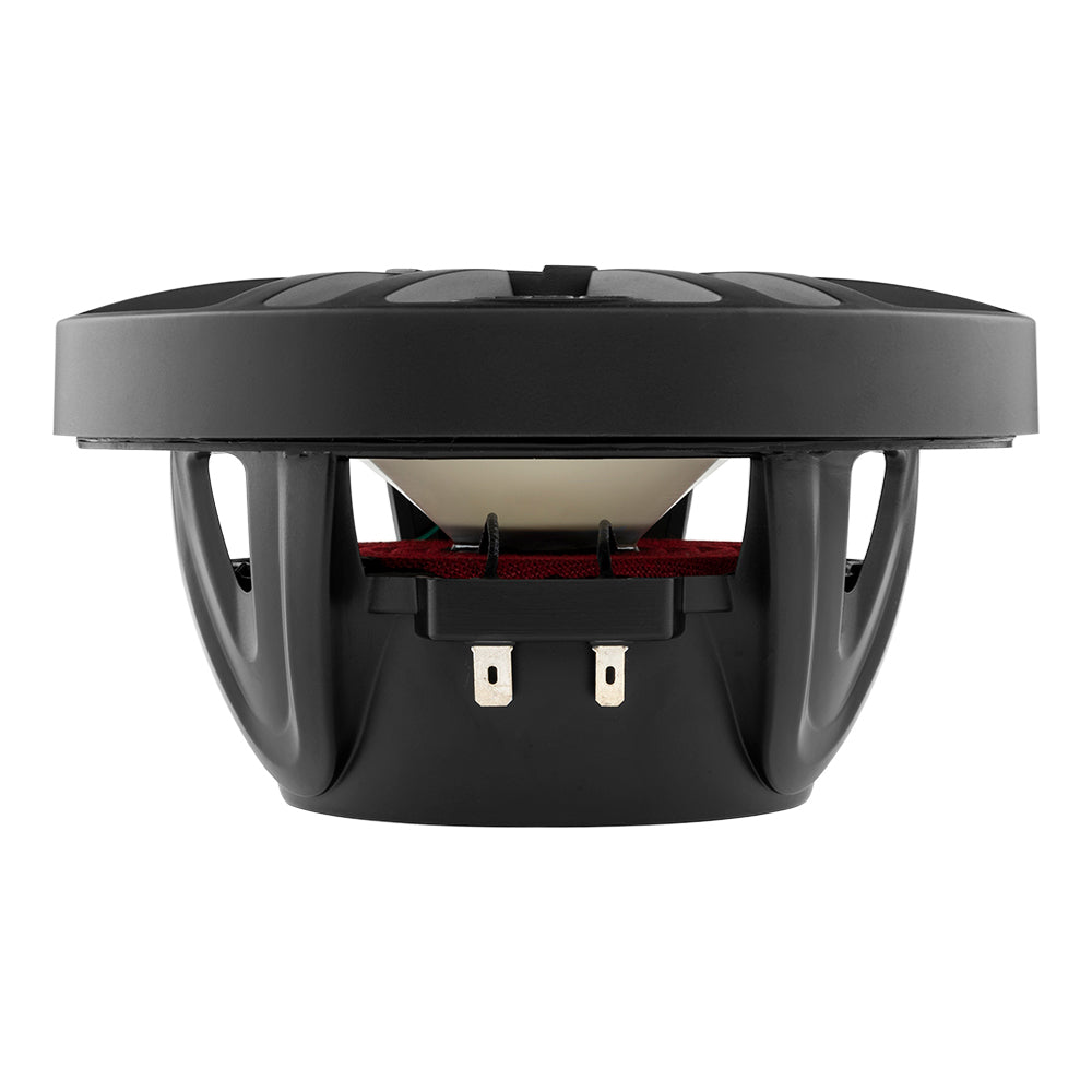 DS18 Hydro 6.5-Inch 2-Way Marine Speakers with RGB LED Lights – Matte Black