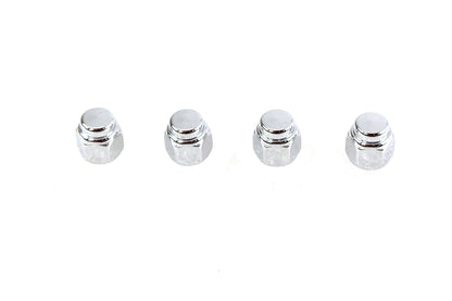 Colony Chrome Cap Nut Fine 5/16 inch-24 Thread, Pack of 4
