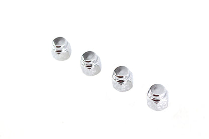Colony Chrome Cap Nut Fine 5/16 inch-24 Thread, Pack of 4