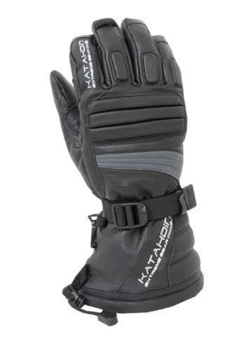 Katahdin Gear Torque Leather Snowmobile Glove, Grey - 4XL by KATAHDIN GEAR