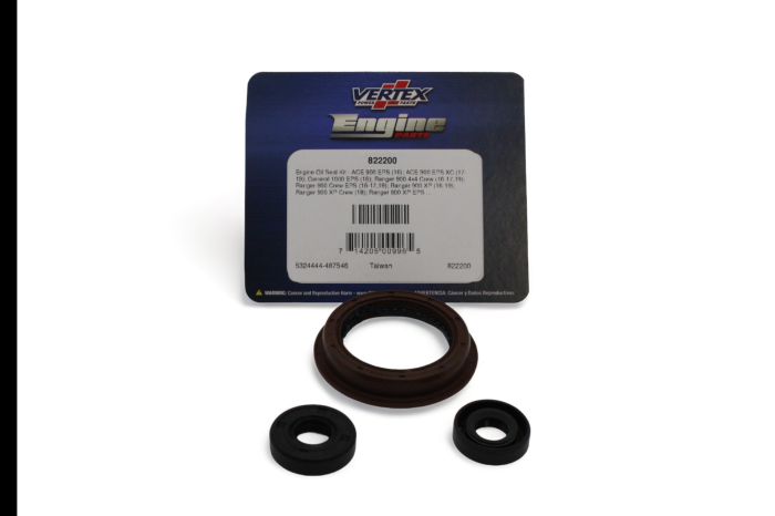Vertex Engine Oil Seal Kit (Part #822200) for Reliable Engine Performance