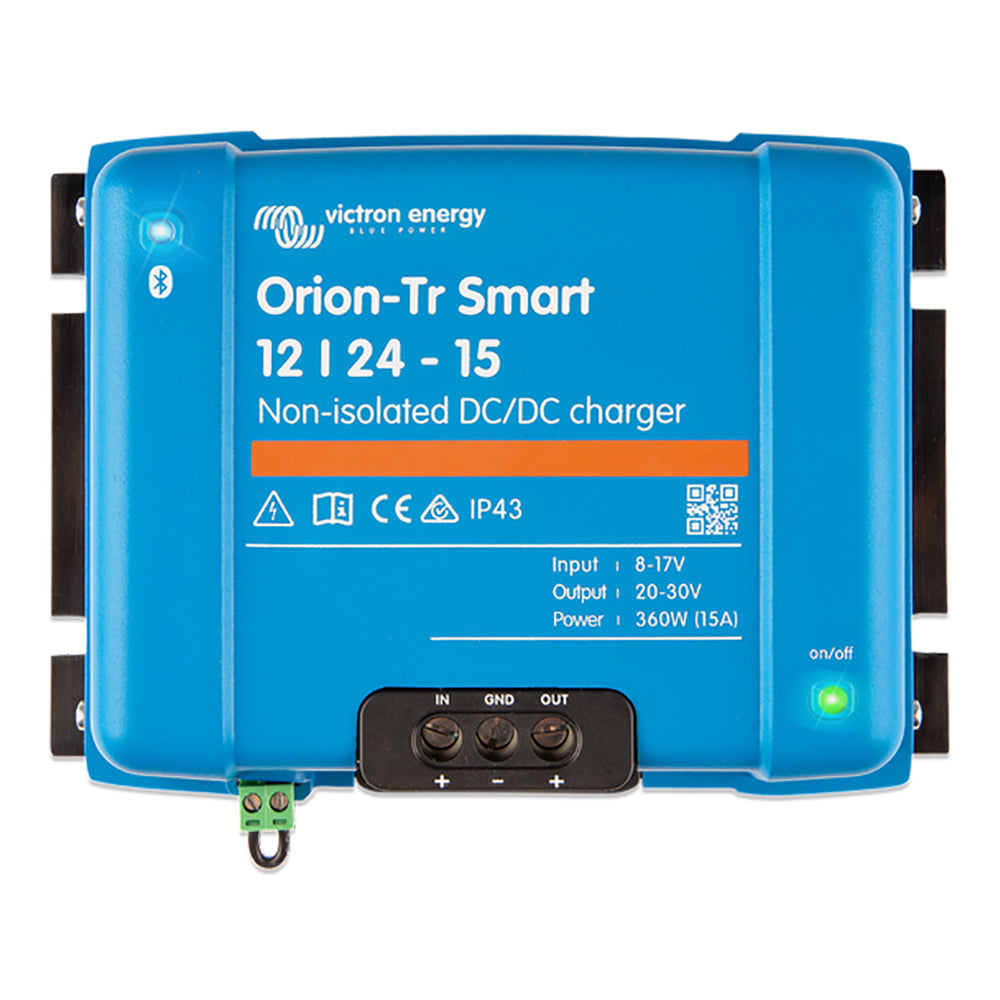 Victron Energy Orion-TR Smart 12/24-15 15A (360W) Non-Isolated DC-DC Power Supply