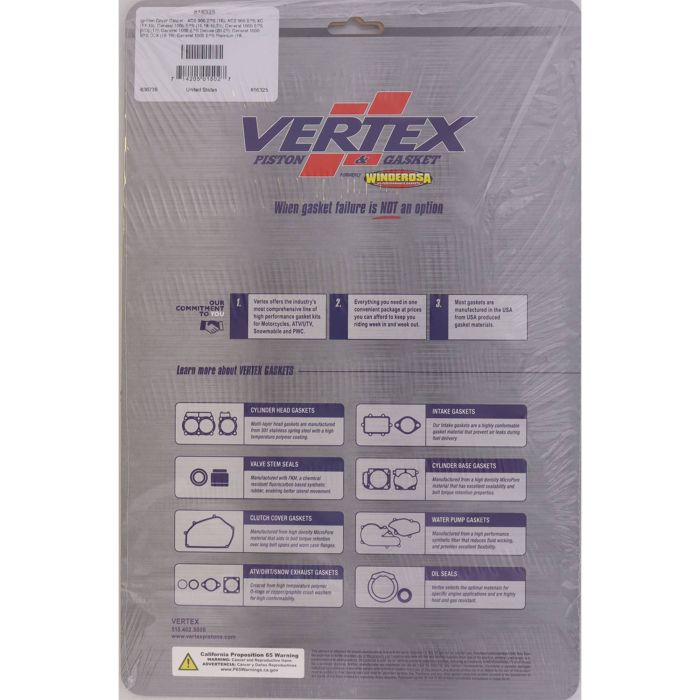 Vertex Ignition Cover Gasket 816325 for Efficient Engine Sealing