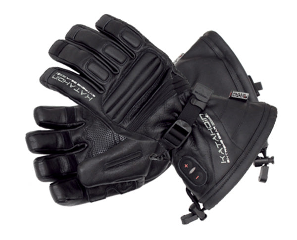 Katahdin Gear KG-Torch Leather Heated Gloves, Black, 4-XL