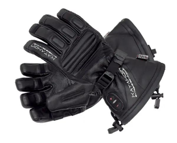 Katahdin Gear KG- Torch Leather Heated Gloves, Black, 3XL – Cold Weather Hand Warmers by KATAHDIN GEAR