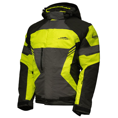 Katahdin Gear Dagger Jacket for Men - Black/Grey/Hi-Viz, X-Large