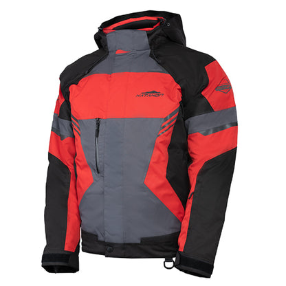 Katahdin Gear Dagger Jacket for Men - 2X-Large, Black/Grey/Red