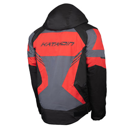 Katahdin Gear Dagger Jacket for Men - 2X-Large, Black/Grey/Red