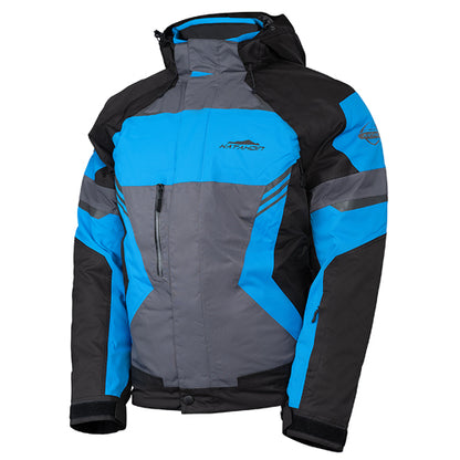 Katahdin Gear Dagger Jacket for Men - Large, Black/Grey/Blue