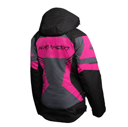 Katahdin Gear Dagger Jacket for Women – Small, Black/Grey/Pink