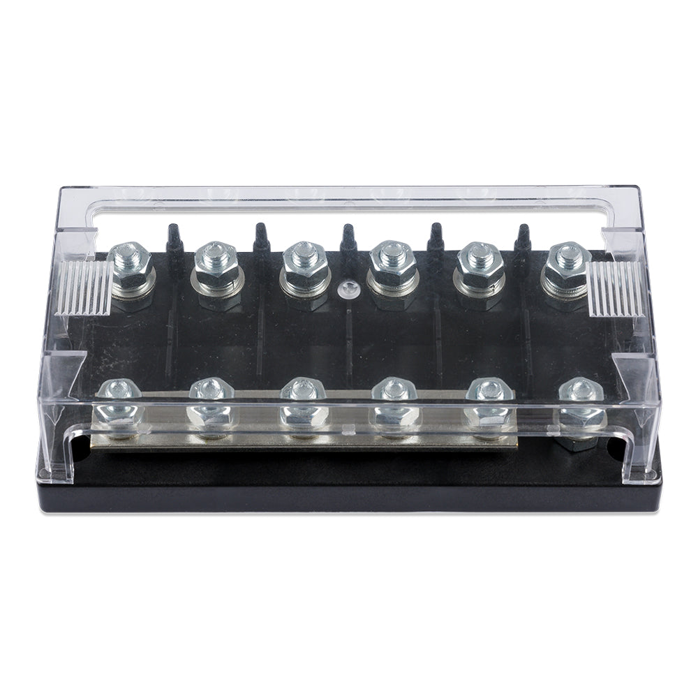 Victron Energy 6-Way Mega Fuse Holder with Busbar - 250A, Model CIP050060000