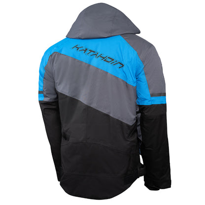 Katahdin Gear Recon Jacket for Men - Large, Black/Grey/Blue