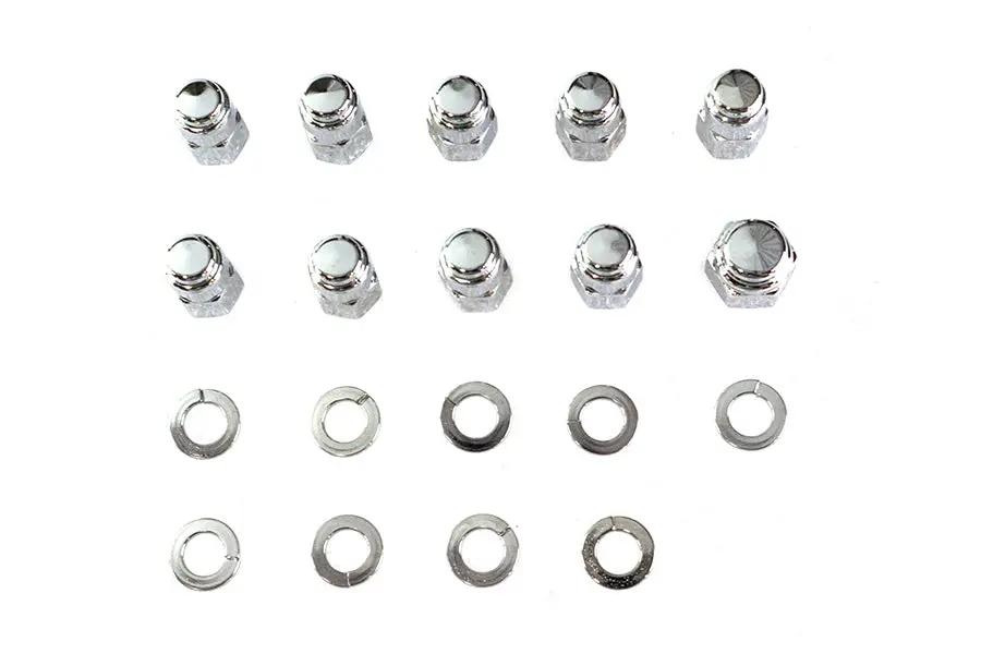 Colony Chrome Transmission Side Cover Kit for Harley Davidson EL and UL 1936-1941 by Colony