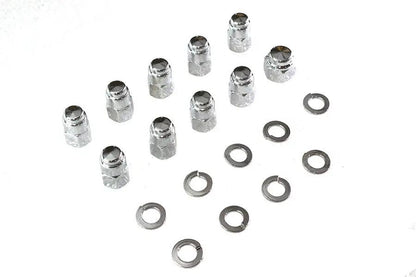 Colony Chrome Transmission Side Cover Kit for Harley Davidson EL and UL 1936-1941 by Colony