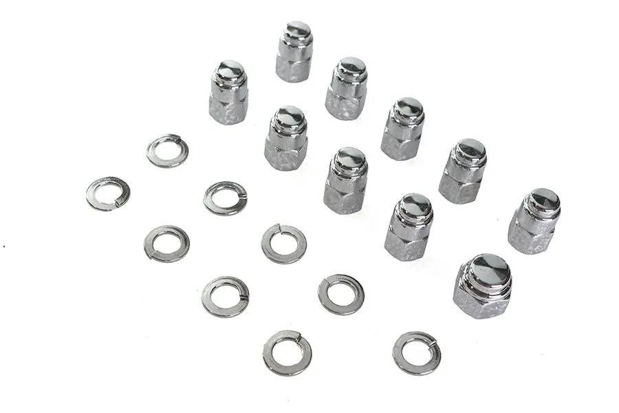 Colony Chrome Transmission Side Cover Kit for Harley Davidson EL and UL 1936-1941 by Colony