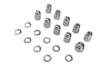 Colony Chrome Transmission Side Cover Kit for Harley Davidson EL and UL 1936-1941 by Colony