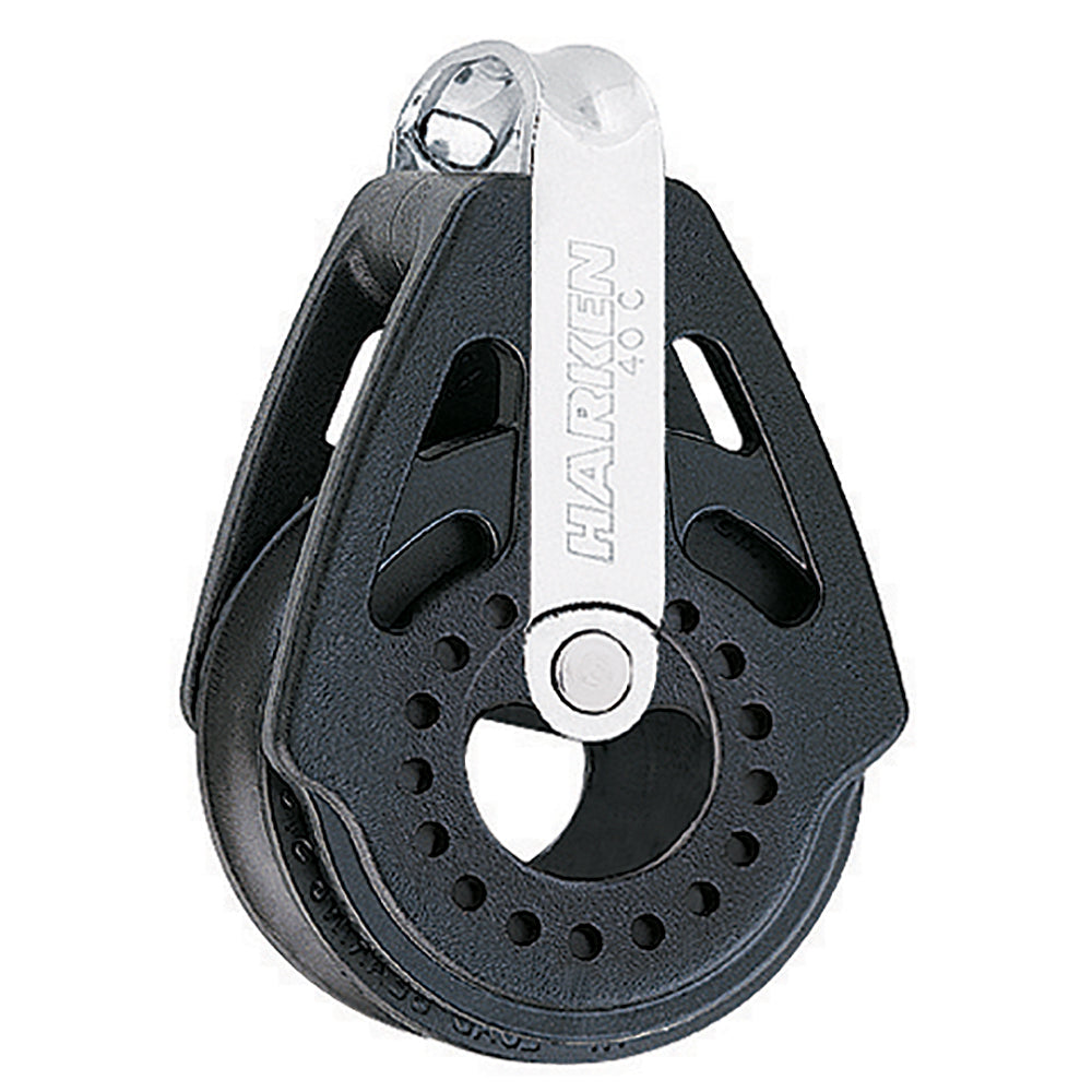Harken 40mm Carbo Single Fixed Block - Lightweight and Reliable Sailing Hardware