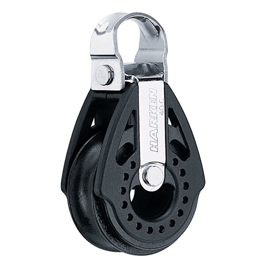 Harken 40mm Carbo Block 90 Fixed Head - Lightweight and Reliable Sailing Block