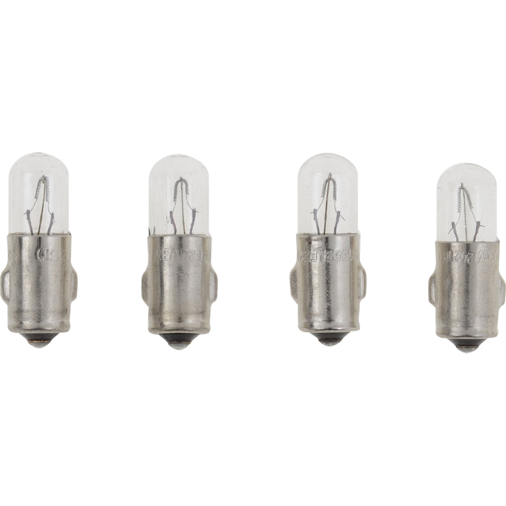VDO Type A White Metal Base Bulb - 24V, 4-Pack
