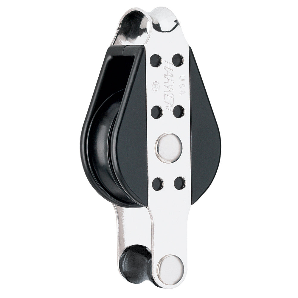 Harken 38mm Single Big Bullet Block with Becket – Lightweight Control Line Block