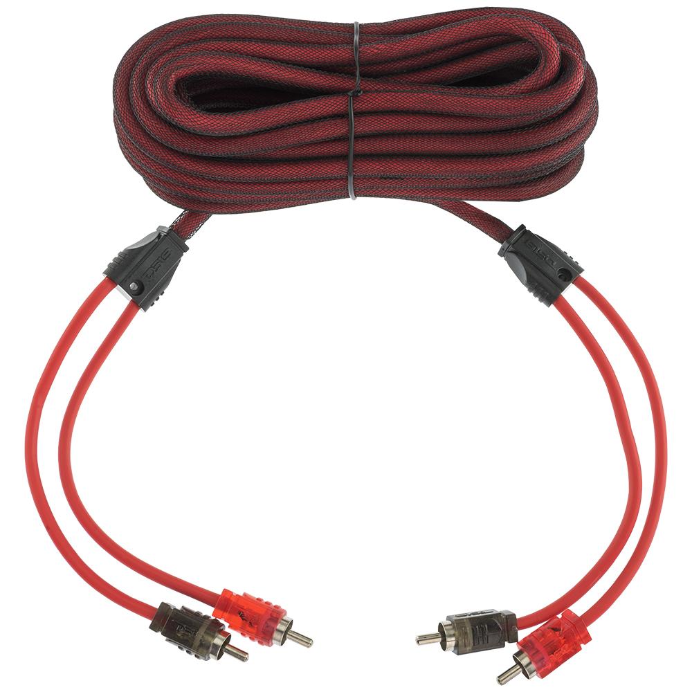 DS18 Audio Advance Ultra Flex RCA Cable - 20 Feet for High-Fidelity Stereo Audio