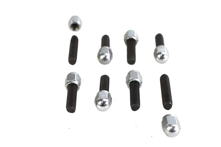 Colony Acorn Tappet Base Bolt 1/4 inch x 24 Thread for Harley Davidson EL and FL Models by Colony